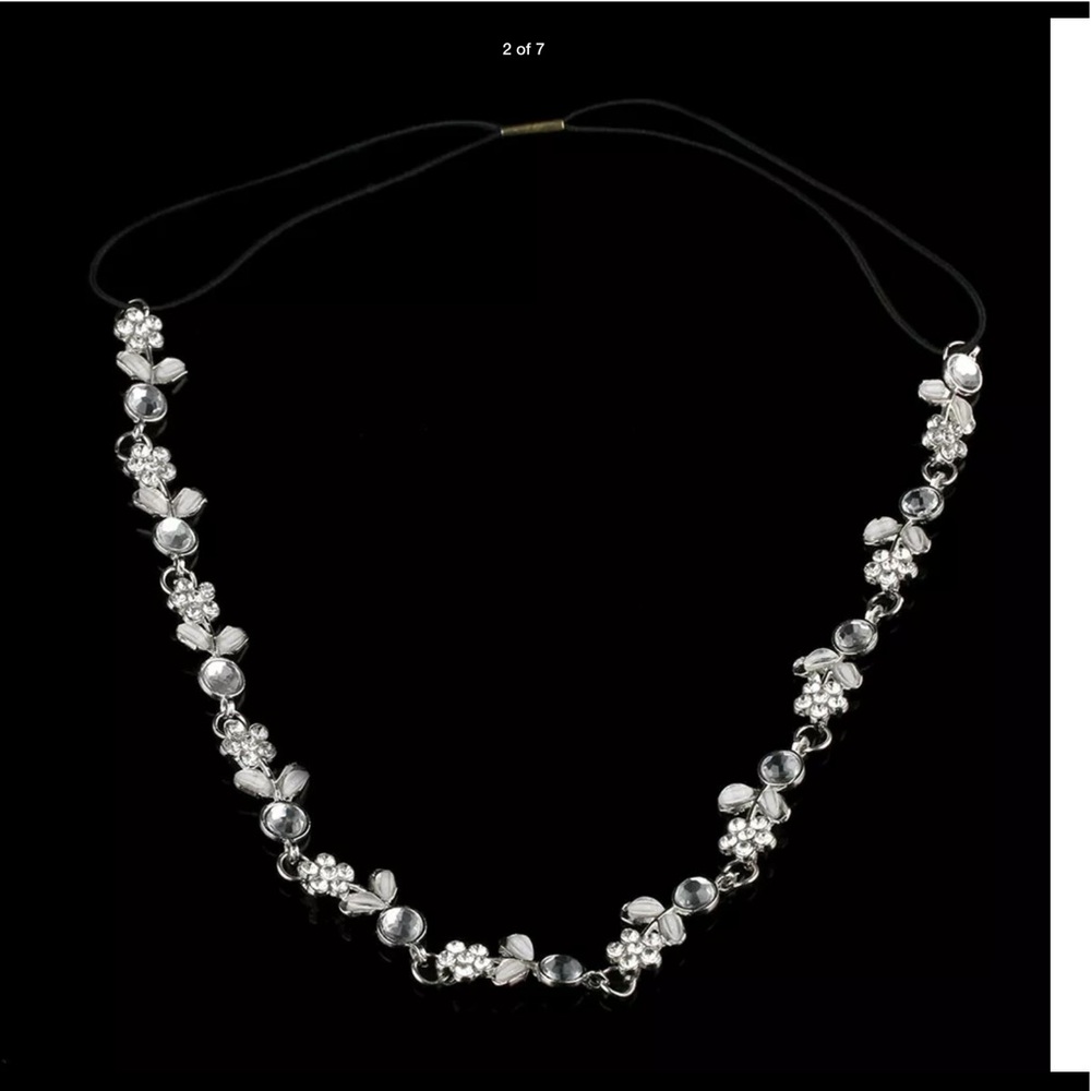 New Beautiful Rhinestone Headband - Picture 6 of 8